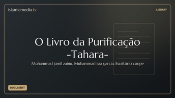 O Livro da Purificação  -Tahara-