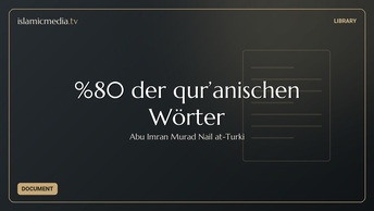 %80 der qur’anischen Wörter