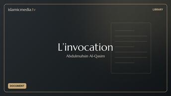 L’invocation