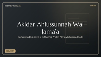 Akidar Ahlussunnah Wal Jama’a