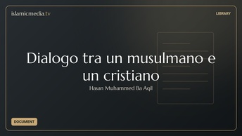 Dialogo tra un musulmano e un cristiano