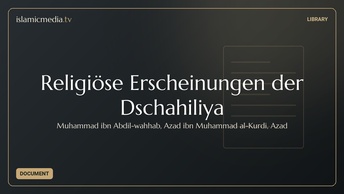 Religiöse Erscheinungen der Dschahiliya