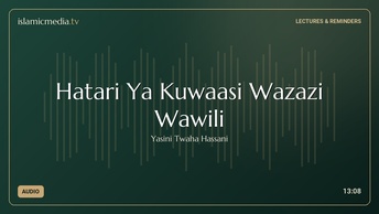 Hatari Ya Kuwaasi Wazazi Wawili