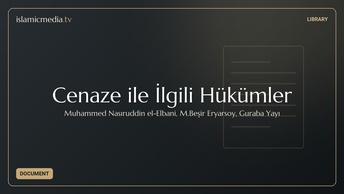 Cenaze ile İlgili Hükümler