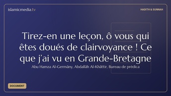 Tirez-en une leçon, ô vous qui êtes doués de clairvoyance ! Ce que j’ai vu en Grande-Bretagne