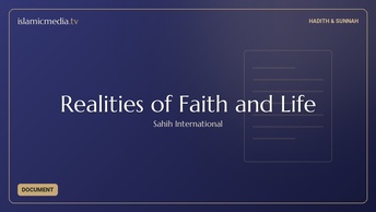 Realities of Faith and Life