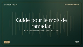 Guide pour le mois de ramadan