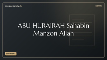 ABU HURAIRAH Sahabin Manzon Allah