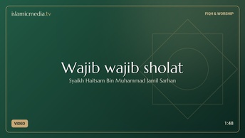 Wajib wajib sholat