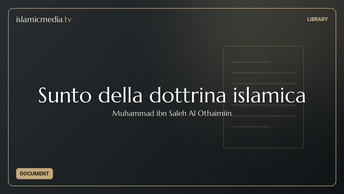 Sunto della dottrina islamica