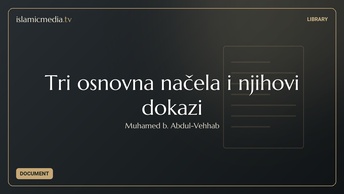 Tri osnovna načela i njihovi dokazi