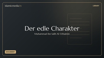 Der edle Charakter