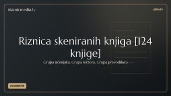 Riznica skeniranih knjiga [124 knjige]