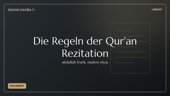 Die Regeln der Qur'an Rezitation