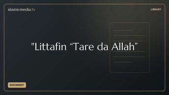 "Littafin “Tare da Allah”