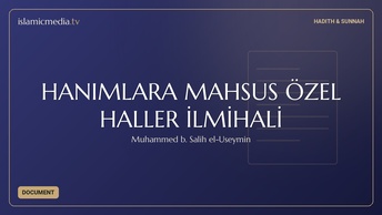 HANIMLARA MAHSUS ÖZEL HALLER İLMİHALİ
