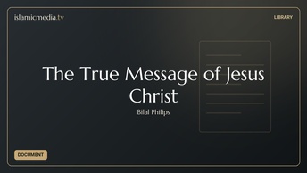 The True Message of Jesus Christ
