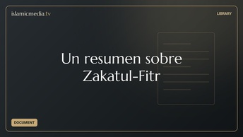 Un resumen sobre Zakatul-Fitr