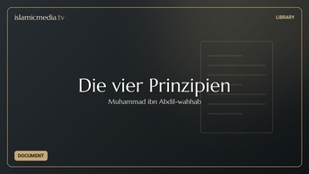 Die vier Prinzipien