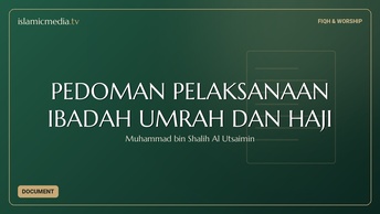 PEDOMAN PELAKSANAAN IBADAH UMRAH DAN HAJI