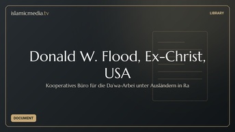 Donald W. Flood, Ex-Christ, USA