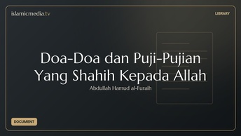 Doa-Doa dan Puji-Pujian Yang Shahih Kepada Allah