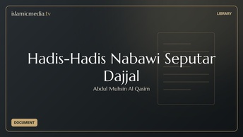 Hadis-Hadis Nabawi Seputar Dajjal