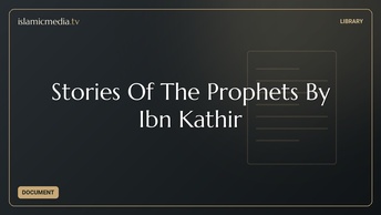 Stories Of The Prophets By Ibn Kathir