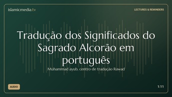 Tradução dos Significados do Sagrado Alcorão em português
