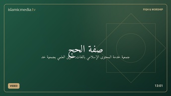 صفة الحج