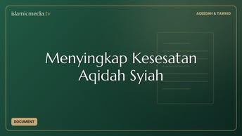 Menyingkap Kesesatan Aqidah Syiah
