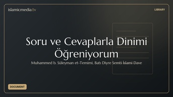 Soru ve Cevaplarla Dinimi Öğreniyorum