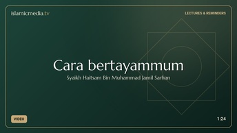 Cara bertayammum