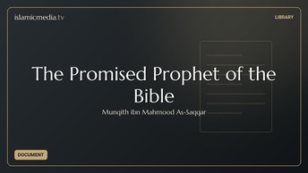 The Promised Prophet of the Bible