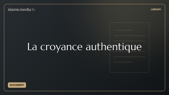 La croyance authentique