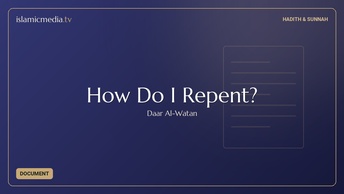 How Do I Repent?