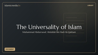 The Universality of Islam
