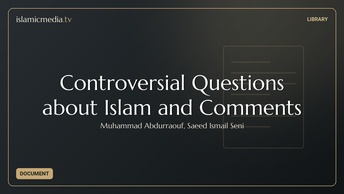 Controversial Questions about Islam and Comments