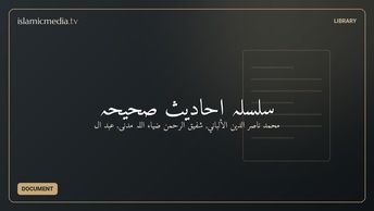 سلسلہ احادیث صحیحہ