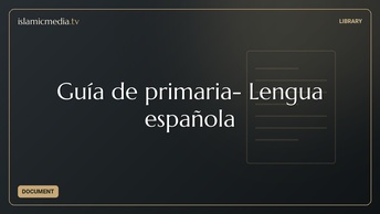 Guía de primaria- Lengua española