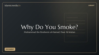 Why Do You Smoke?