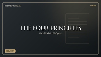 THE FOUR PRINCIPLES