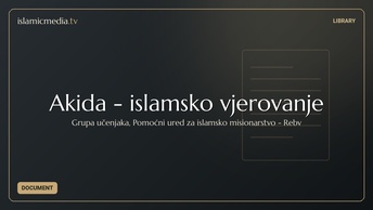 Akida - islamsko vjerovanje