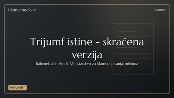 Trijumf istine - skraćena verzija
