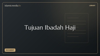 Tujuan Ibadah Haji