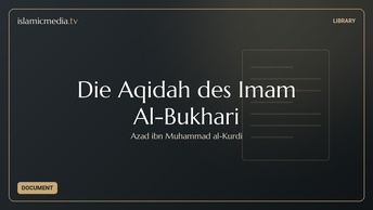 Die Aqidah des Imam Al-Bukhari