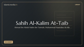 Sahih Al-Kalim At-Taib
