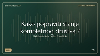 Kako popraviti stanje kompletnog društva ?