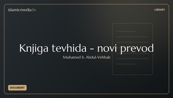 Knjiga tevhida - novi prevod