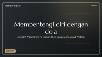 Membentengi diri dengan do’a